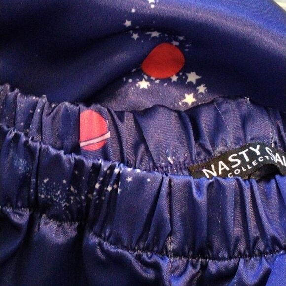 Nasty Gal Satin Pajamas Spacecore - Picture 9 of 9